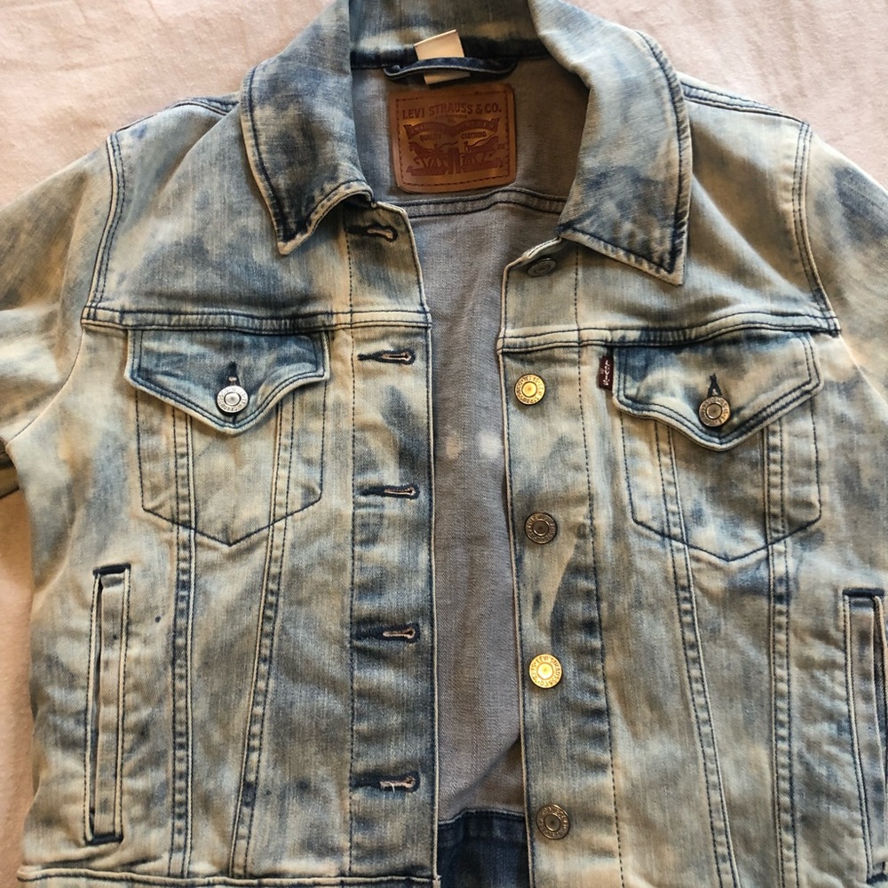LEVIS Cropped Jean jacket - Picture 4 of 9